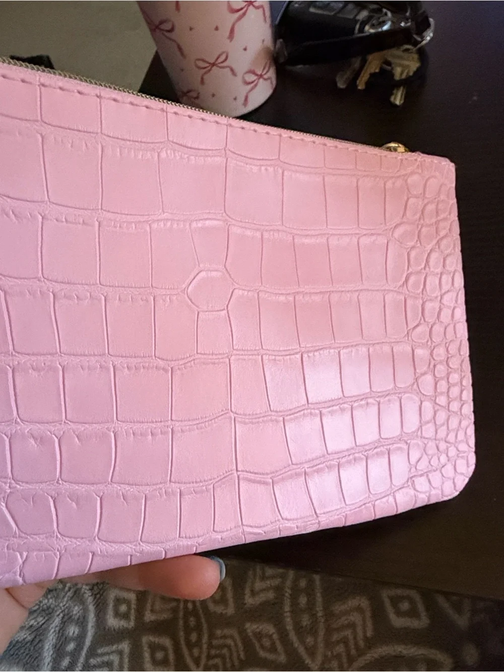 IPSY Glam Bag pouch punk faux croc February 2026.